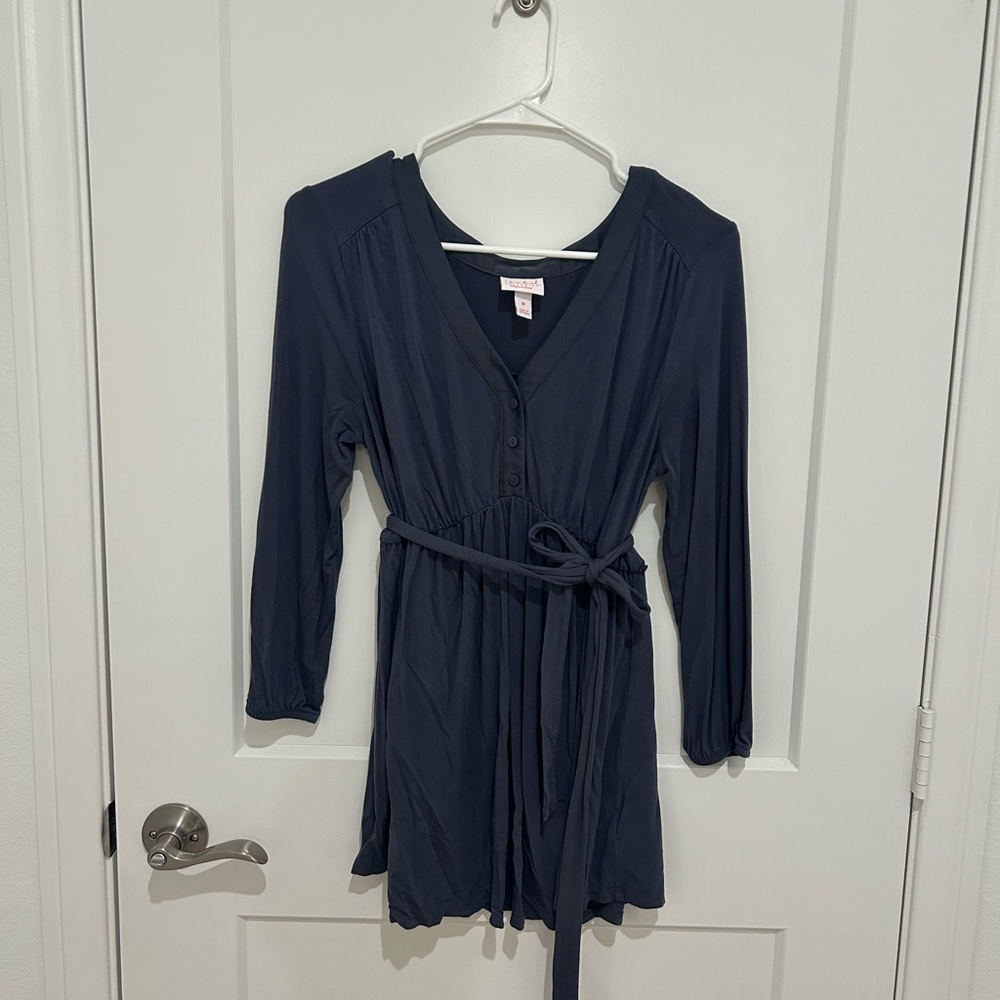 Isabel Maternity by Ingrid & Isabel Muted Blue Top